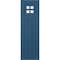 Ekena Millwork True Fit PVC San Antonio Mission Style Fixed Mount Shutters, Sojourn Blue, 15W x 32H, PR TFP001ST15X032HB - alternate 2